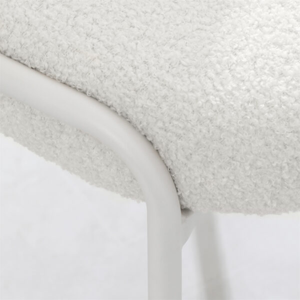 Dantel Sherpa Fabric Armchair - Image 3