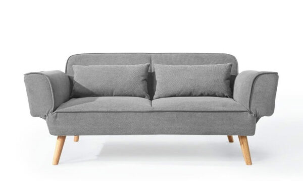 Myrin Convertible Sofa Bed – Flannel Upholstery - Image 6