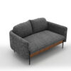 Waleis 2-Seater Sofa (Dark Grey) - Image 3