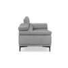 Zelma 2-Seater Full Leather Sofa with Adjustable Headrest - Image 4