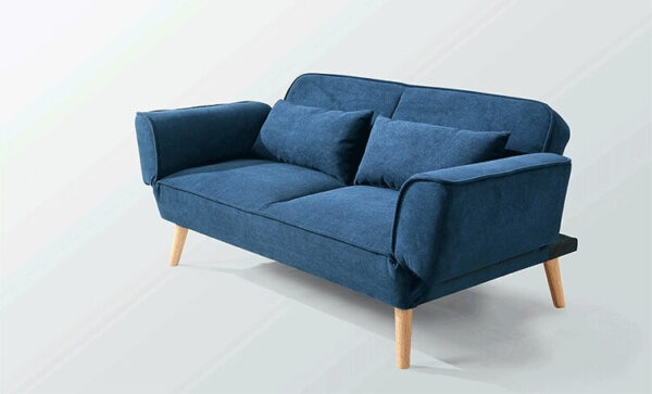 Myrin Convertible Sofa Bed – Flannel Upholstery - Image 2