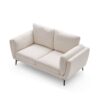 Aledwen 2-Seater Sofa – White Fabric - Image 3