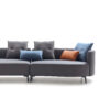 Westbroc 4-Seater Left Chaise Sofa in Dark Grey - Image 6