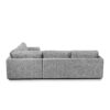 Novalie Fabric Sofa – Ash Grey - Image 3