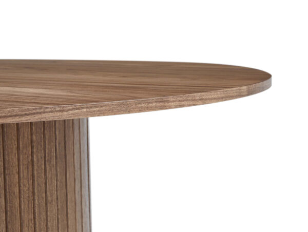 Caesar Round Dining Table – Walnut or Oak Finish - Image 12