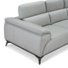 Fautave L-Shape Full Leather Sofa with Adjustable Headrest - Image 5