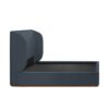 Rosaura Wabi-Sabi Boucle Fabric Bed Frame - Image 4