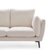 Aledwen 2-Seater Sofa – White Fabric - Image 8