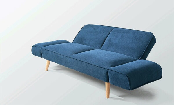 Myrin Convertible Sofa Bed – Flannel Upholstery - Image 3