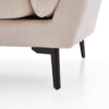 Aledwen 2-Seater Sofa – White Fabric - Image 5