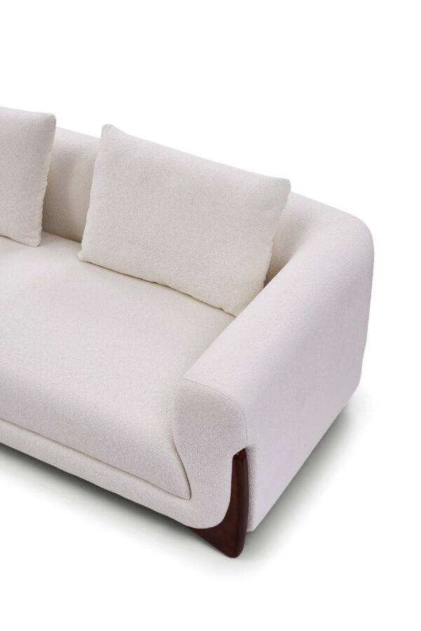 Gwenyth 3 Seater Fabric Sofa - Image 5