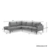 Faleak Premium Full Leather L-Shape Sofa - Image 9