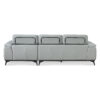 Fautave L-Shape Full Leather Sofa with Adjustable Headrest - Image 4