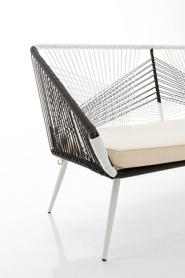 Roberto Rattan 2-Seater Outdoor Sofa - Image 3