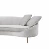 Svelte 4-Seater Sofa (Light Grey) - Image 10
