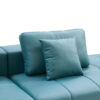 Woolcott L-Shape Sofa – Blue Green - Image 5