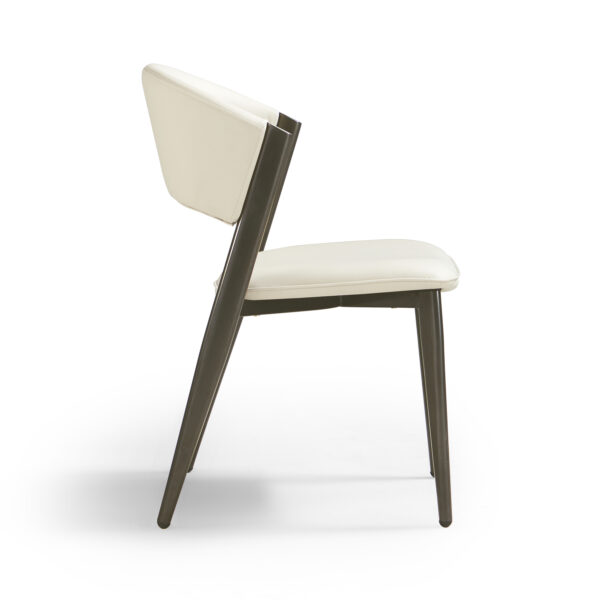 Otik Faux Leather Accent Chair - Image 6