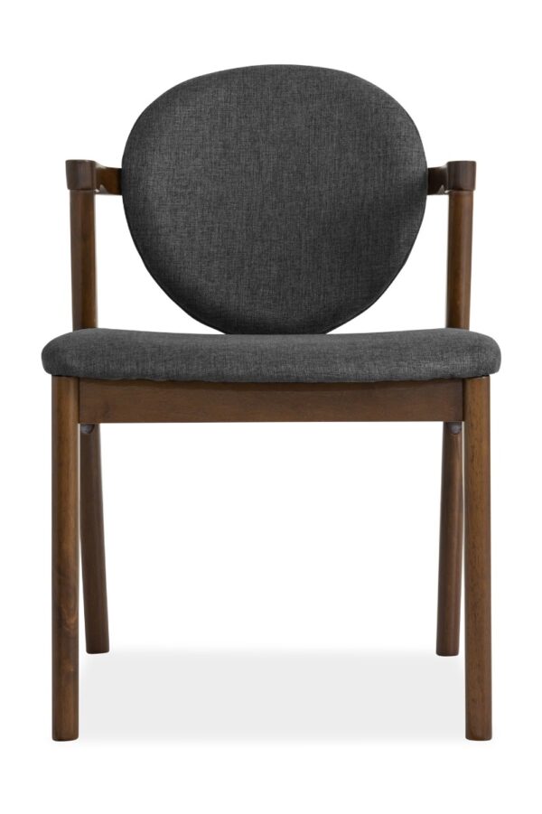 Ronny Arm Dining Chair – Walnut - Image 18