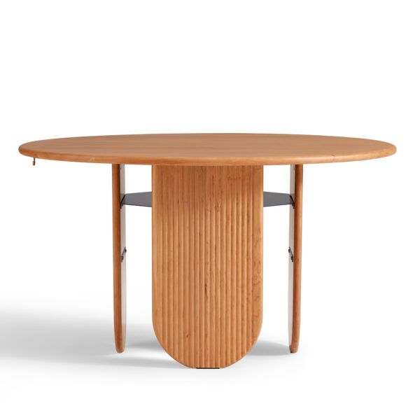 Afrodita Round Solid Cherry Wood Dining Table - Image 2