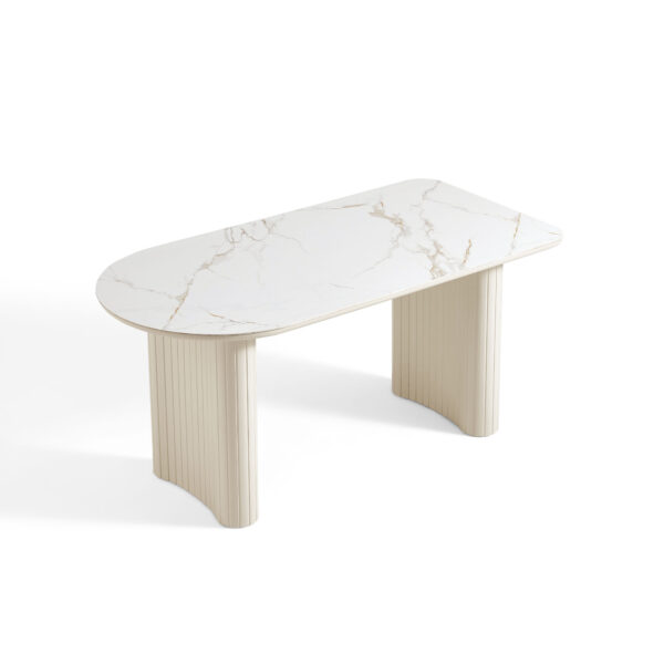 Basir Sintered Stone Dining Table - Image 3
