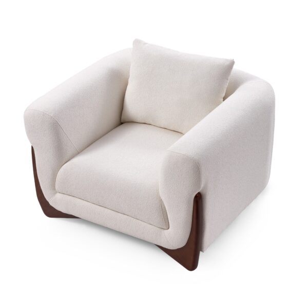 Gwenyth Sherpa Armchair - Image 4