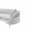 Svelte 4-Seater Sofa (Light Grey) - Image 9