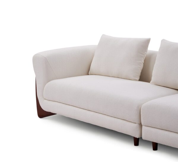 Gwenyth 3 Seater Fabric Sofa - Image 8