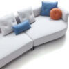 Westbroc 4-Seater Chaise Sofa – Off White (Left Chaise) - Image 4