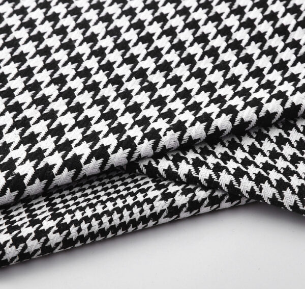Wardell 2-Seater Sofa – Dark Grey Houndstooth - Image 4