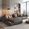 Siddell Premium 4-Seater L-Shape Sofa - Image 5