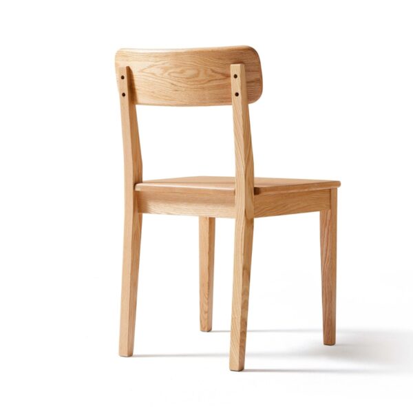 Umaru Solid Oak Wood Dining Chair - Image 4