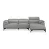 Fautave L-Shape Full Leather Sofa with Adjustable Headrest - Image 6