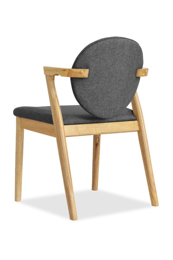 Ronny Arm Dining Chair – Natural - Image 13