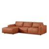 Zalmir L-Shape Full Leather Sofa - Image 2