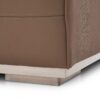 Talyessin 4-Seater Premium Leather Sofa – Dark Brown - Image 5