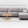 Scott 3-Seater Modular Sofa with Ottoman – Light Grey - Image 10
