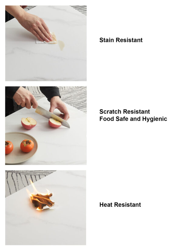 Harailt Modern Extendable Dining Table - Image 5