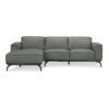 Mateus Full Leather L-Shape Sofa - Image 8