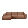 Zalmir L-Shape Full Leather Sofa - Image 9