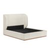 Rosaura Wabi-Sabi Boucle Fabric Bed Frame - Image 7