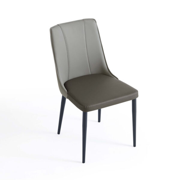 Dena Armless Dining Chair – Grey - Image 2