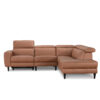 Aleksi L-Shape Leather Electric Sofa with USB Port - Image 2