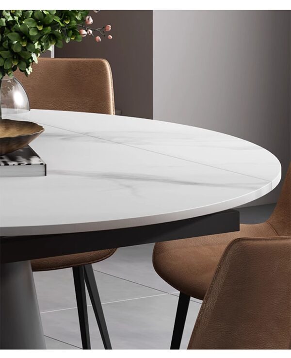 Harailt Modern Extendable Dining Table - Image 4