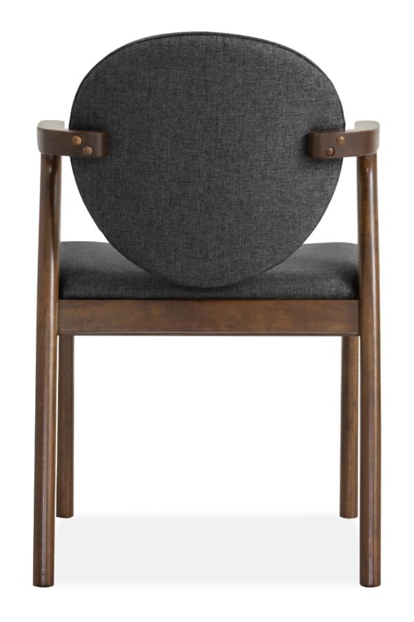 Ronny Arm Dining Chair – Walnut - Image 14