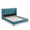 Alarico Queen Upholstered Bed Frame - Image 9