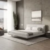 Arden Carbon Gray Fabric Bedframe - Image 7