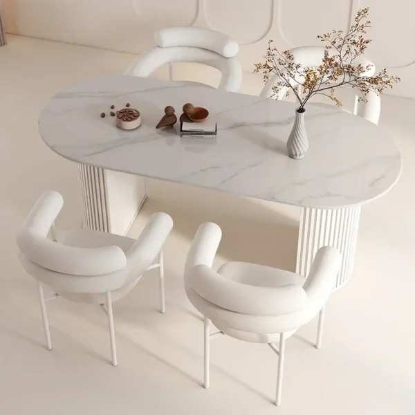 Baruch 1.7M Sintered Stone Dining Table Set - Image 2