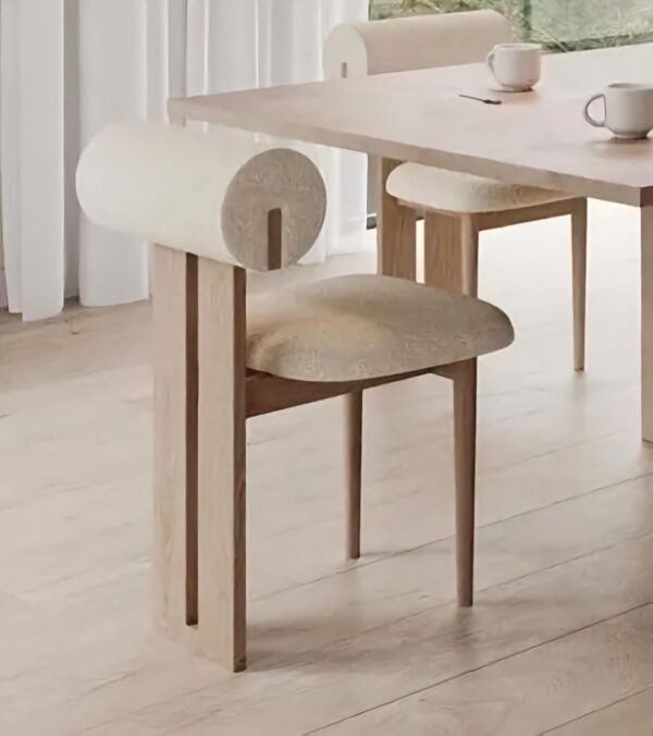 Averra Modern Sculptural Dining Chair - Image 3