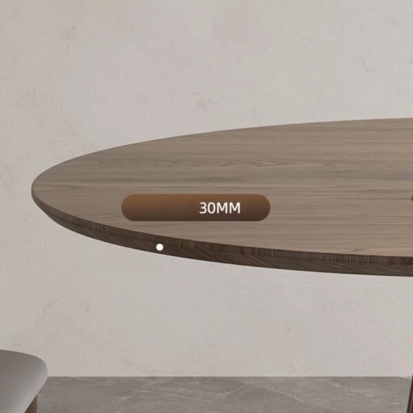 AOKA Elowen Round 4-seater Dining Table Set - Image 5