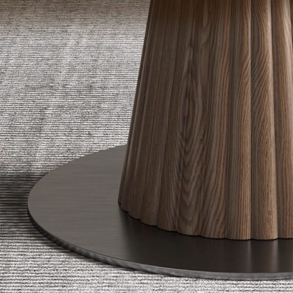 AOKA Elowen Round 4-seater Dining Table Set - Image 4